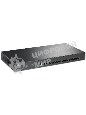 Коммутатор TP-Link JetStream 16-Port 10GE SFP+ L2+ Managed Switch PORT: 16× 10G SFP+ Slots