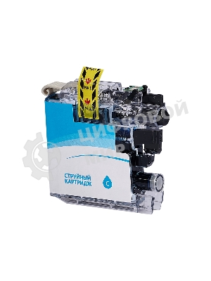 Картридж струйный Sakura LC565C для Brother, голубой, 14,4 мл., 1200 к.