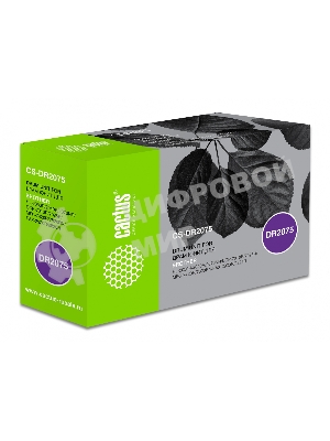 Фотобарабан Cactus CS-DR2075 для принтеров Brother HL-2030R/2040R/2070NR;DCP-7010R 12 000 стр.