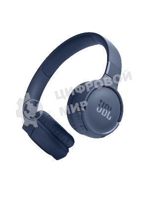 Беспроводные наушники JBL Tune 520BT синий, накладные, Bluetooth, быстрая зарядка