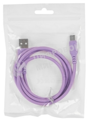 Кабель Defender F207, USB 2.0 (AM) - Type C, 1метр, 2.4А, силиконовая оплетка, красный.