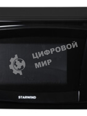 Микроволновая печь Starwind SWM5420 черный, 20 л, 700 Вт, переключатели - поворотный механизм
