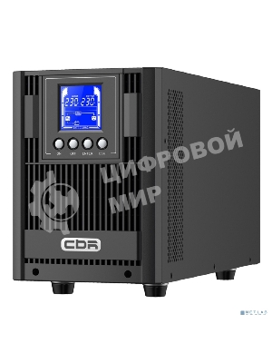 ИБП CBR ESSENCE ESN-2000C Online 2000 VA / 2000 W, Tower, 6 x C13, LCD, HID-USB, RS232, EPO, SNMP slot (ESN-2KT-6I-LCHERSC)