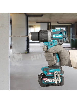 Дрель-шуруповерт Makita HP002GZ, 40 В, 0 Ач, 64 Нм, бесщеточный, ударный