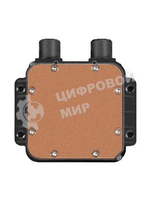 Комплект водяного охлаждения ExeGate BlackWater-240.PRISM.PWM.ARGB.Black (3 PIN 5V ADDRESSABLE RGB подсветка, LGA1954/1851/1700/1200/115x/2066/2011/AM5/AM4, TDP 260W, 2x Fan 120mm 4pin PWM 600-1800RPM Hydro bearing, помпа 3pin 2700RPM, макс. шум 37db, с термопастой, на винтах, черный, RET)