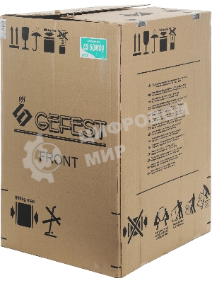 Плита газовая Gefest CG 50M04 K73 белый, конфорок 4 шт, духовка 42 л, 50 см x 85 см x 57 см