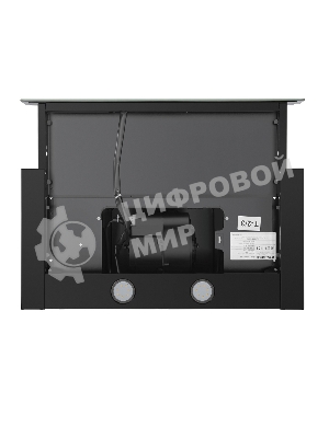 Вытяжка встраиваемая Maunfeld Ouse Touch Glass 60 черный, 60 см, 750 куб. м/ч, 48 дБ