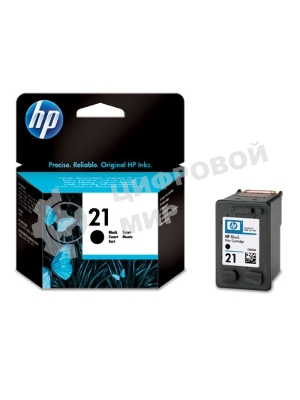 Картридж струйный HP 21 C9351AE черный для HP DJ 3920/3940/PSC 1410