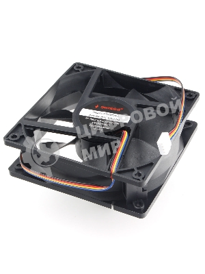 Вентилятор для корпуса Gembird черный, 120 мм, 2500 об/мин, 38.65 дБ, 4 pin