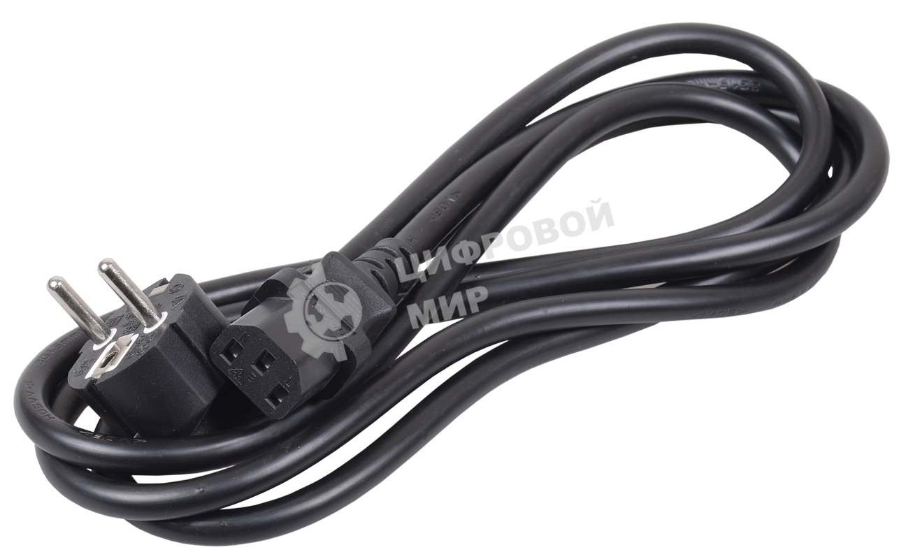 Кабель электропитания 3х1,5 3М с разъемами С13-DIN49441 (нем. станд.)Кабель электропитания 3х1,5 3М с разъемами С13-DIN49441 (нем. станд.)