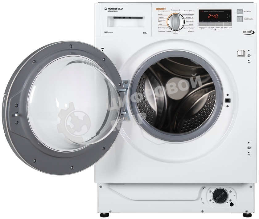 Встраиваемая стиральная машина Maunfeld MBWM1486S с сушкой