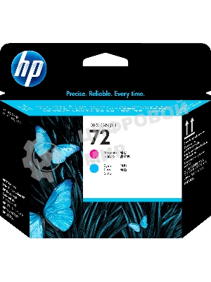 Картридж струйный HP №72 C9383A пурпурный/голубой печатающая головка для HP DJ T1100/T610