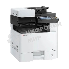 МФУ лазерное Kyocera Ecosys M8130cidn (1102P33NL0), А3, цветной, печ. до 30 стр/мин. (А4) до 15 стр/мин. (А3), скан. до50 стр/мин., 1200 x 1200 dpi (печать) 600x600dpi (скан.), USB, RJ-45, NFC, Air Print, Mopria