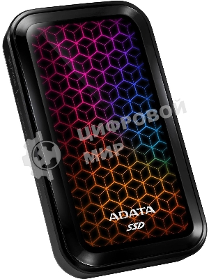 Внешний SSD ADATA SE770G, 1TB, USB 3.2 Gen 2 Type-C, R/W 1000/800, черный