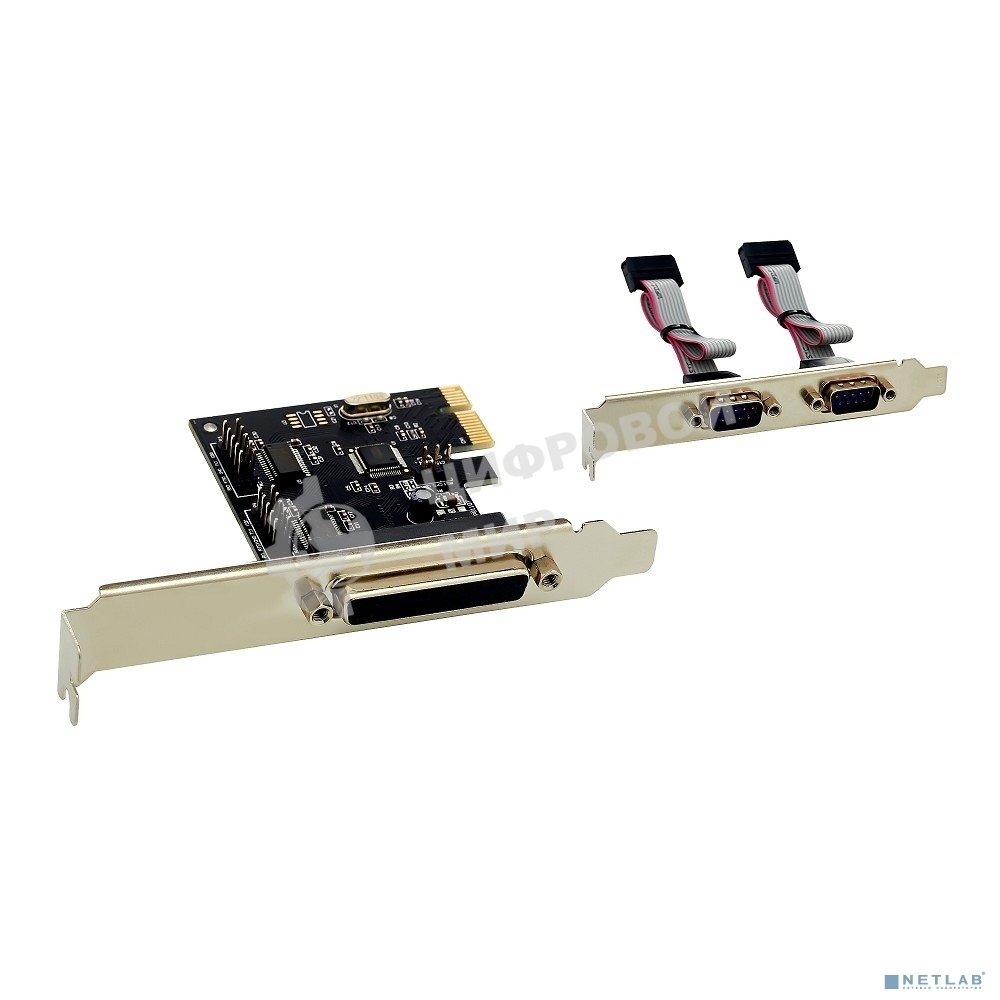 Контроллер ExeGate EXE-303 PCI-E, 2*COM port + 1*LPT (OEM) EX281226RUS