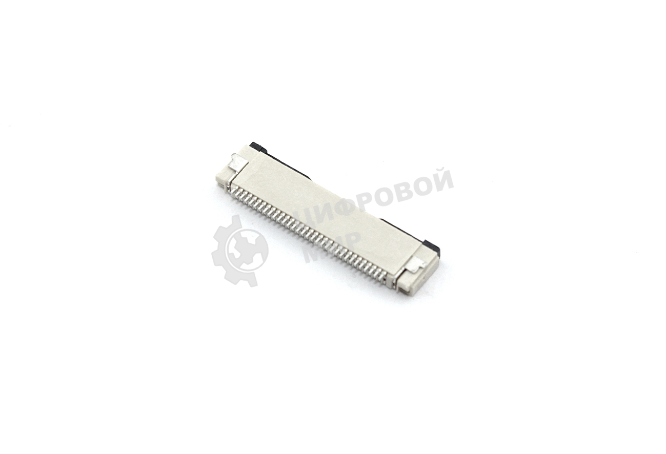 Разъем FPC Flip-Lock 0510-32RLGF 32 pin высота 1мм шаг 0,5мм