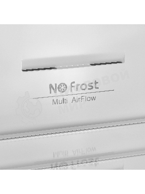Холодильник Maunfeld MFF200NFSB10 Inverter черный двухкамерный 257/94л морозилка снизу, No Frost