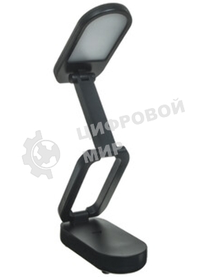 Настольный светильник ULTRAFLASH (15726) UF-807 C02 черный (Led св-к настольный, 10Вт, ССТ, диммируемый, RGb подсветка)