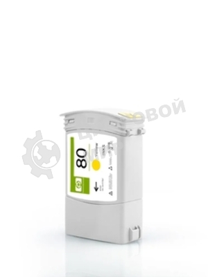 Картридж струйный NVPrint 80 (NV-C4848A) Yellow для HP DesignJet 1050c, 1055см (400 мл)