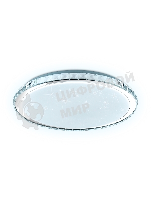 Светодиодный светильник FF501 CH хром 60W 3000-6400K D400*70 (ПДУ ИК)