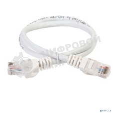 Коммутационный шнур (патч-корд), кат.5Е UTP, 3м, белый ITK