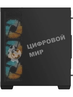Компьютерный корпус Gigabyte Gb-C500P ST черный без БП ATX 3x120мм 6x140мм 2xUSB 3.0 1xUSB3.1 audio bott PSU