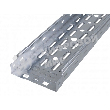 Лоток листовой перфорированный 100х50 L2000 сталь 0.7мм ДКС 35252