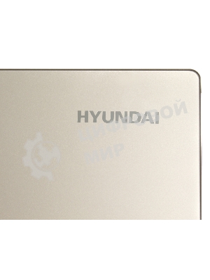 Холодильник Hyundai CS5073FV шампань стекло трехкамерный инвертер 186/167л морозилка сбоку, No Frost, Side by Side