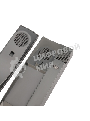 Трубка домофона с индикатором и регулировкой звука Rexant RX-321 серая