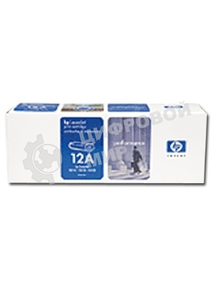 Картридж лазерный HP Q2612A черный для LaserJet 1010/1018/1020/1012/1015/3015/3020/3030 (2000 стр.)