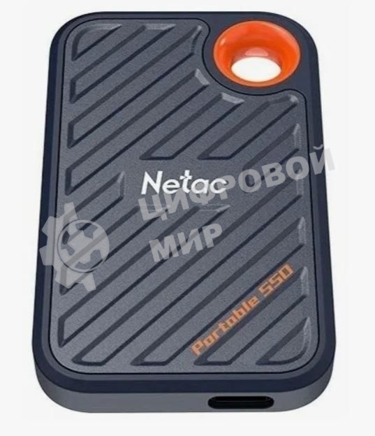 Внешний SSD Netac ZX20, 1TB, USB 3.2 Gen 2x2 Type-C, R/W 2000/1800, черный