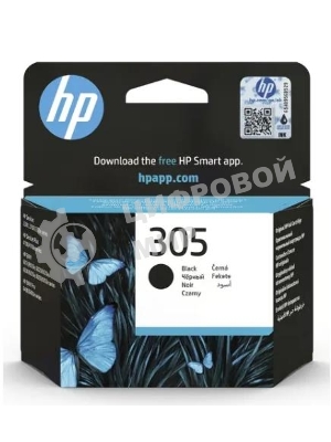 Картридж струйный HP 305 3YM61AE черный (120 стр.) для HP DJ 2320/2710/2720