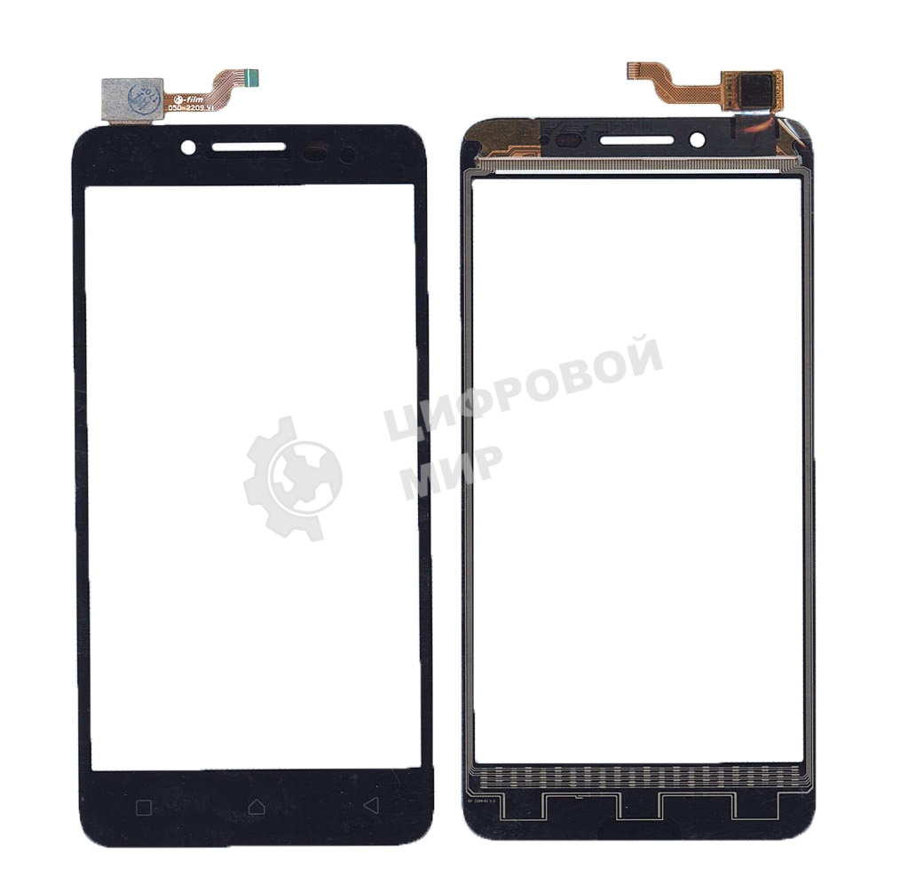 Сенсорное стекло (тачскрин) для Lenovo A3690, черное