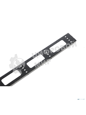 Вертикальный кабельный органайзер ЦМО для стойки внешний с окнами, ширина 95мм 42U, черный (ВКО-СТК-42-9005)