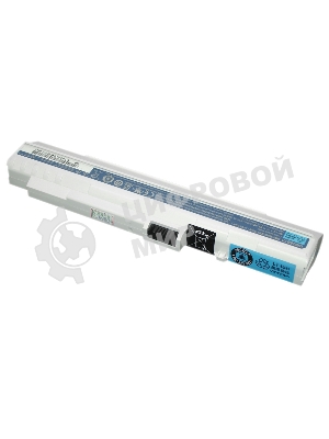 Аккумуляторная батарея для ноутбука Acer Aspire One ZG-5 D150 A110 A150 531h 11.1V 5200mAh OEM белая
