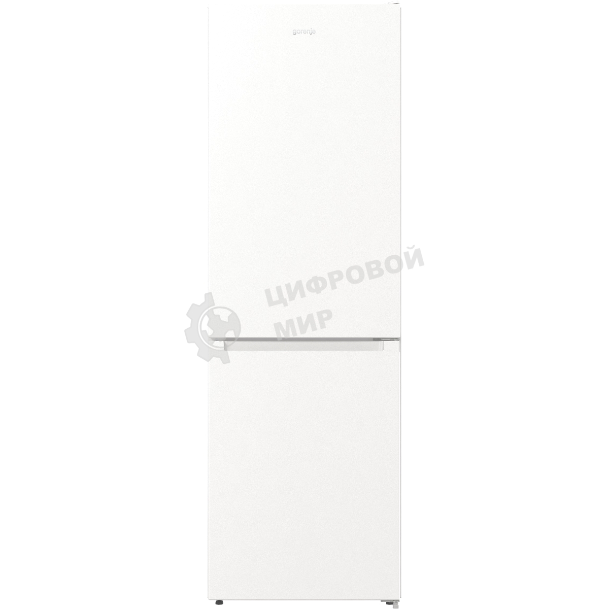 Холодильник Gorenje NRK619EEW4 белый двухкамерный 203/99л морозилка снизу, No Frost