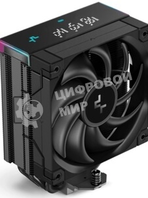 Кулер для процессора DEEPCOOL AK400 черный, 120 мм, алюминий/медь, 1850 об/мин, 29 дБ, 4 pin, 220 Вт, 155 мм