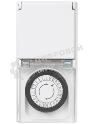 Розетка с механическим таймером в защитном корпусе IP 44 Rexant RX - 23