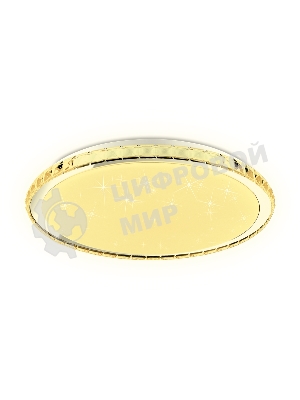 Светодиодный светильник FF501 CH хром 60W 3000-6400K D400*70 (ПДУ ИК)