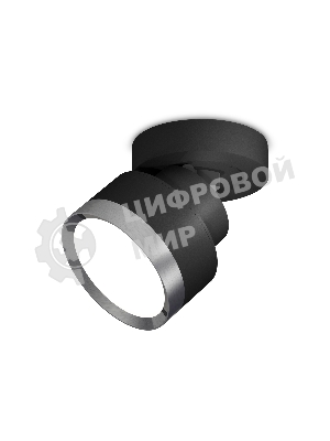 Светильник Ambrella Light XM8102006 SBK/PPH черный песок/графит полированный GX53 (A2229, A2106, C8102, N8133)