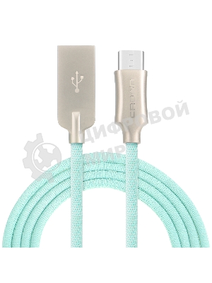Кабель Crown USB - USB Type-C CMCU-3132C light blue