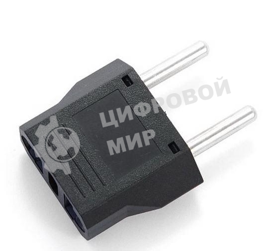 Переходник на евровилку US-EU (В ассортименте)