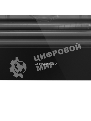 Шкаф духовой электрический Maunfeld AEOH60102S, 60л, дверца с 3 стеклами, нержавеющая сталь