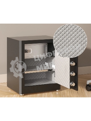 Сейф Deli ET596 600x380x360мм электронный/ключевой/биометрический трейзер