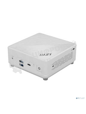 Неттоп MSI Cubi 5 1M-618XRU Core 5 120U (1.4) 16Gb SSD512Gb Graphics CR без ОС 2xGbitEth WiFi BT белый (9S6-B0A822-618)
