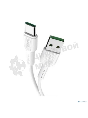 Кабель USB 2.0 HOCO X33, AM/Type-C, белый, 1м, 5А