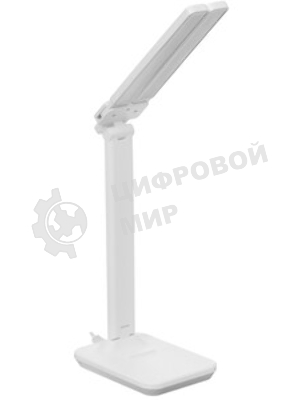 Настольный светильник Ultraflash UF-818 C01 белый (Led, светильник настольный, 6Вт, 6000К, аккум., 3 ур.яркости)