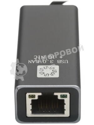 Кабель-адаптер 5bites UA3-45-13BK USB3.0, RJ45 1G, AL, серый