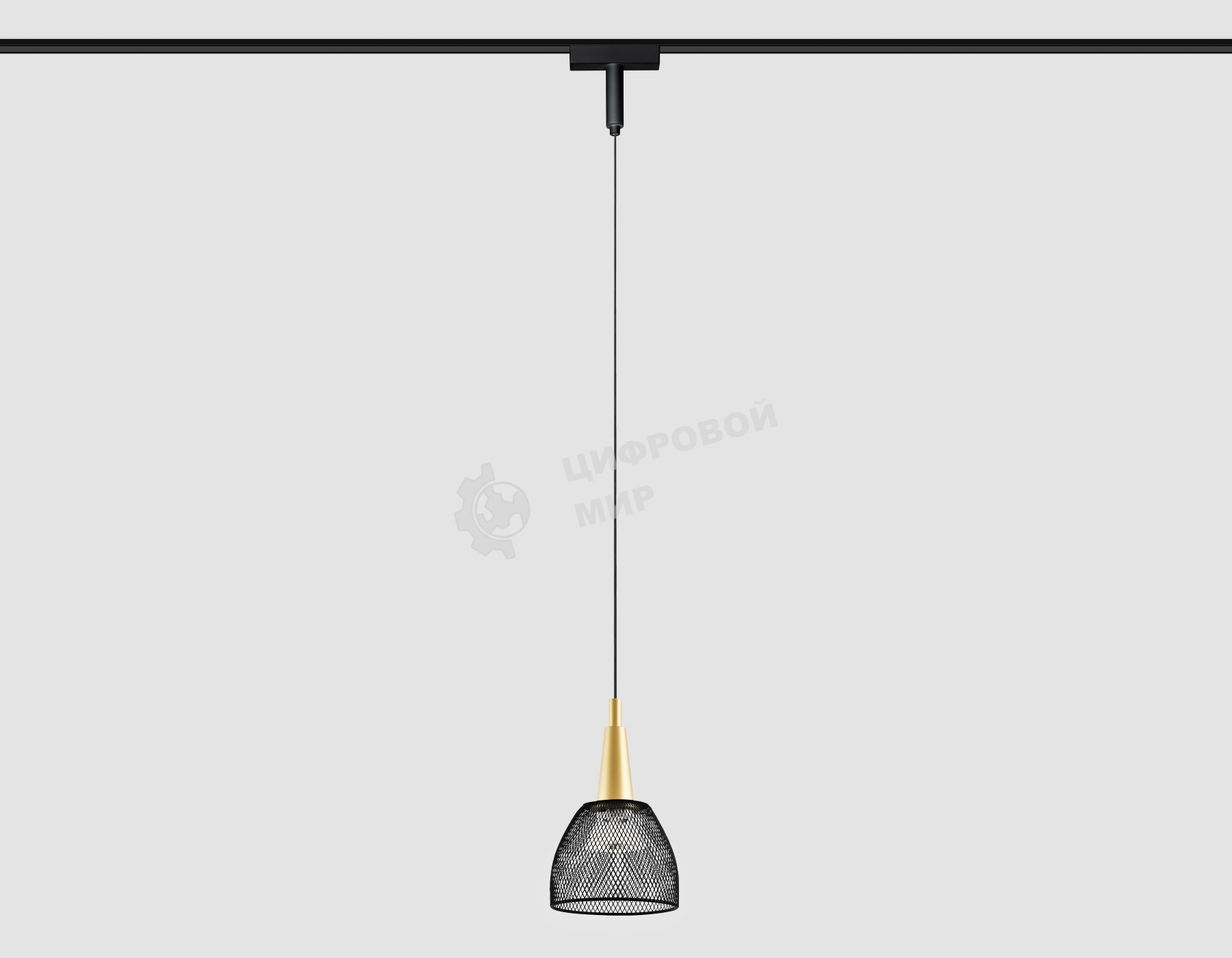 Светильник трековый светодиодный GV1652 WH/GD белый/золото IP20 9W 4200K 48V 24° D115*1500