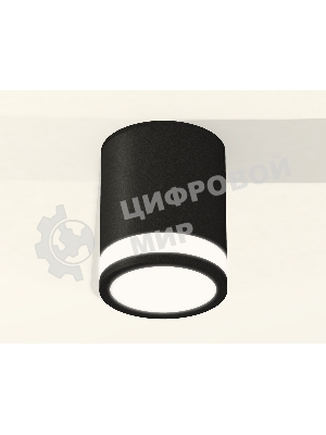 Светильник Ambrella Light XS6302060 SBK/FR черный песок/белый матовый MR16 GU5.3 (C6302, N6221)
